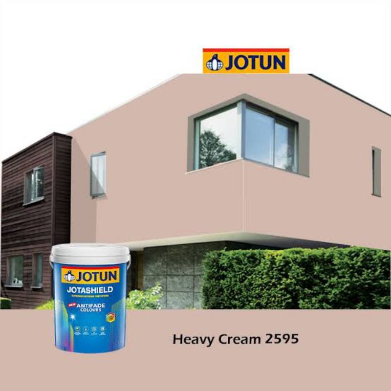CAT TEMBOK EKSTERIOR JOTUN - HEAVY CREAM/2595