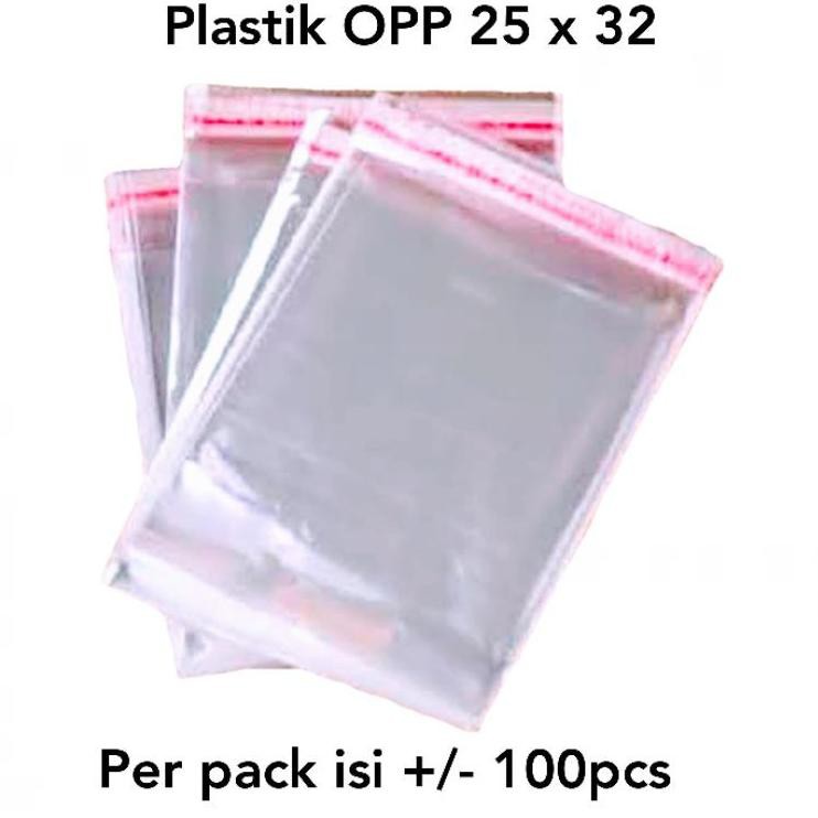 

➘yu Plastik OPP 25 x 32 / Plastik OPP Baju 25 x 32 ✼ Baru
