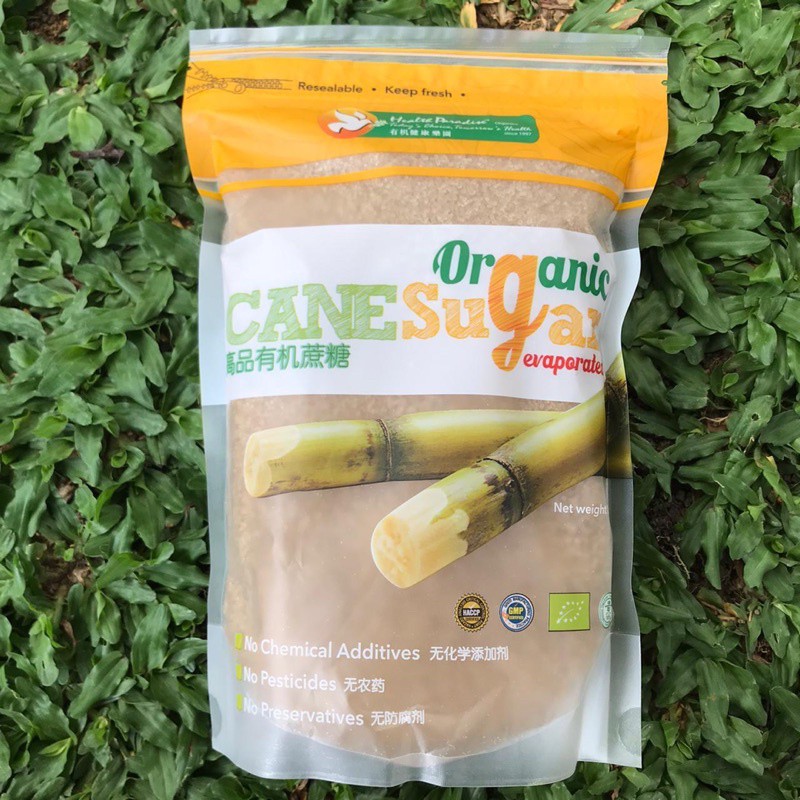 

Health Paradise Organic Cane Sugar 1 kg / Gula Tebu Organik / Pemanis Alami