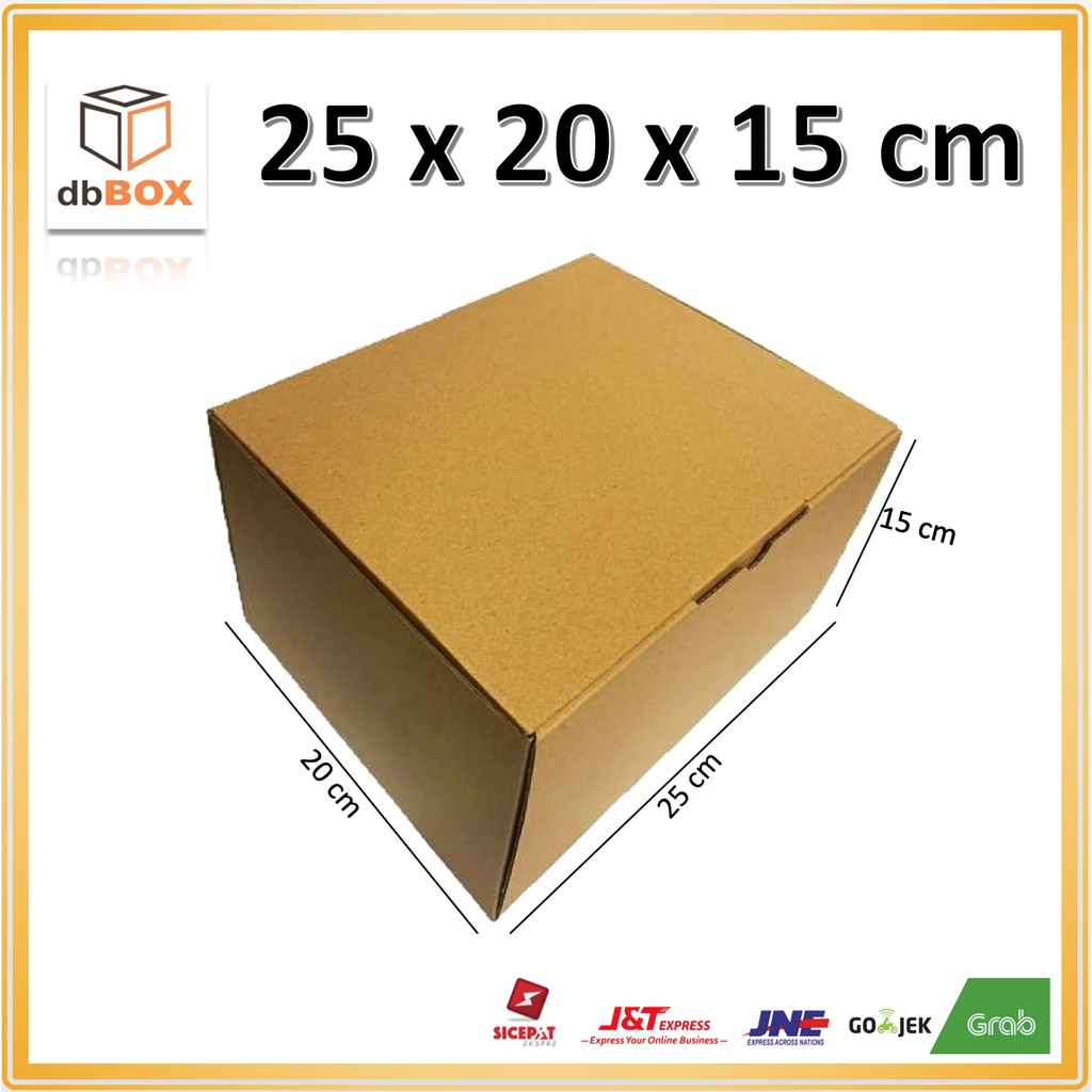 

kardus 25x20x15 cm....Die Cut kotak tas -aksesoris-dll model box pizza
