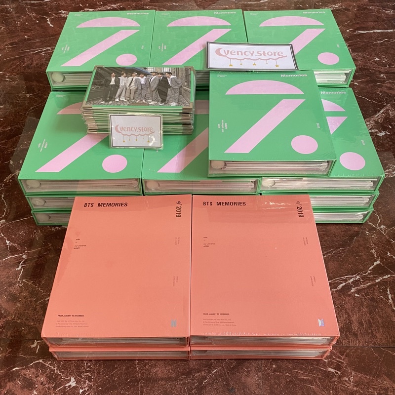 [READY STOCK] MEMORIES 2019 SEALED TANPA POB BTS MEMORIES DVD 2019