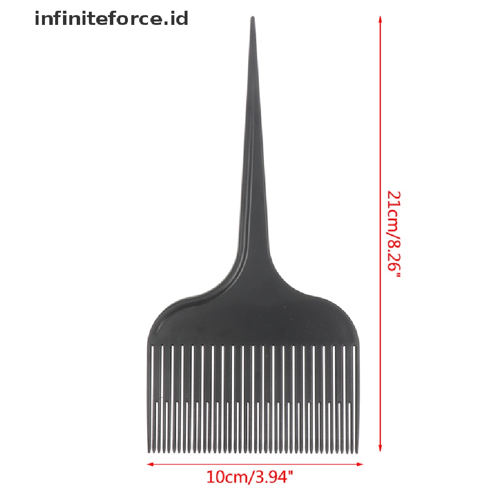 (Infiniteforce.Id) 2pcs Sisir Cat Rambut Ekor Lebar