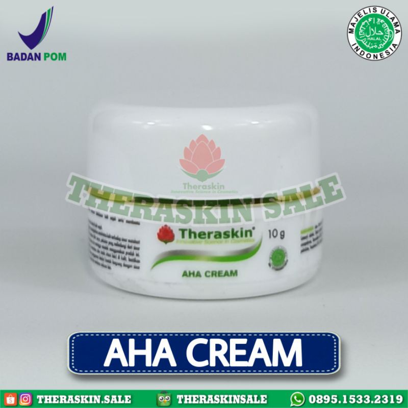 THERASKIN AHA CREAM/Cream Pencerah Wajah /Cream Penghilang Flek Hitam/Cream Best Seller
