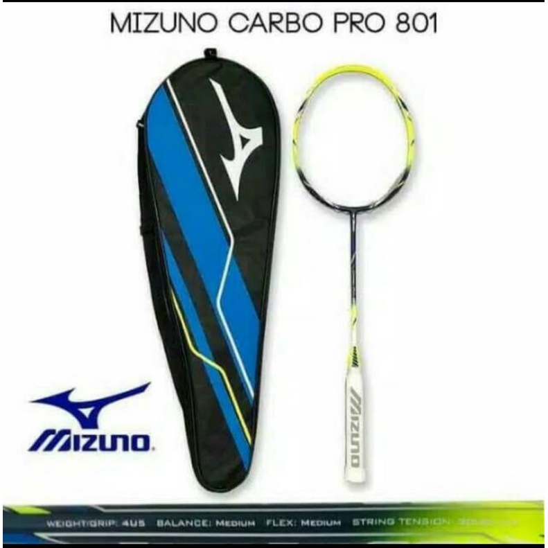 Raket Mizuno Carbo Pro 801 original