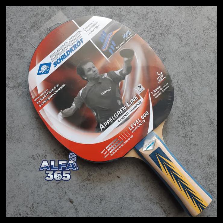 SPECIAL Donic Schildkrot Appelgren 600 Bat Bet Pingpong Tenis Meja