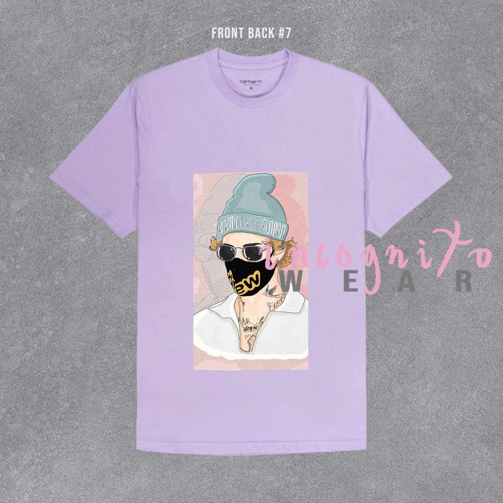 Kaos Justin Bieber / Justin Bieber Tshirt / Baju Justin Bieber - Justice World Tour Concert - Baju K