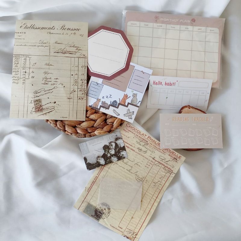 

paket memo dan book decoration random size (paket 1)
