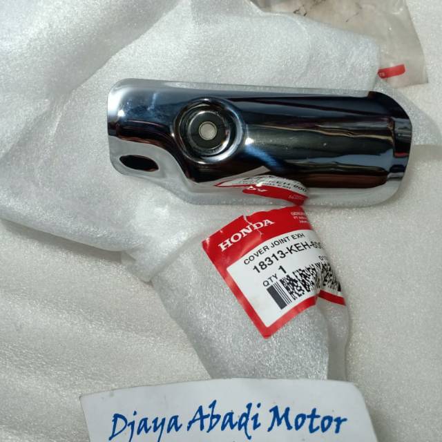 Tutup Knalpot Honda Megapro Primus Cover Joint Exhaust Megapro Original Ahm 18313 Keh 600 Shopee Indonesia