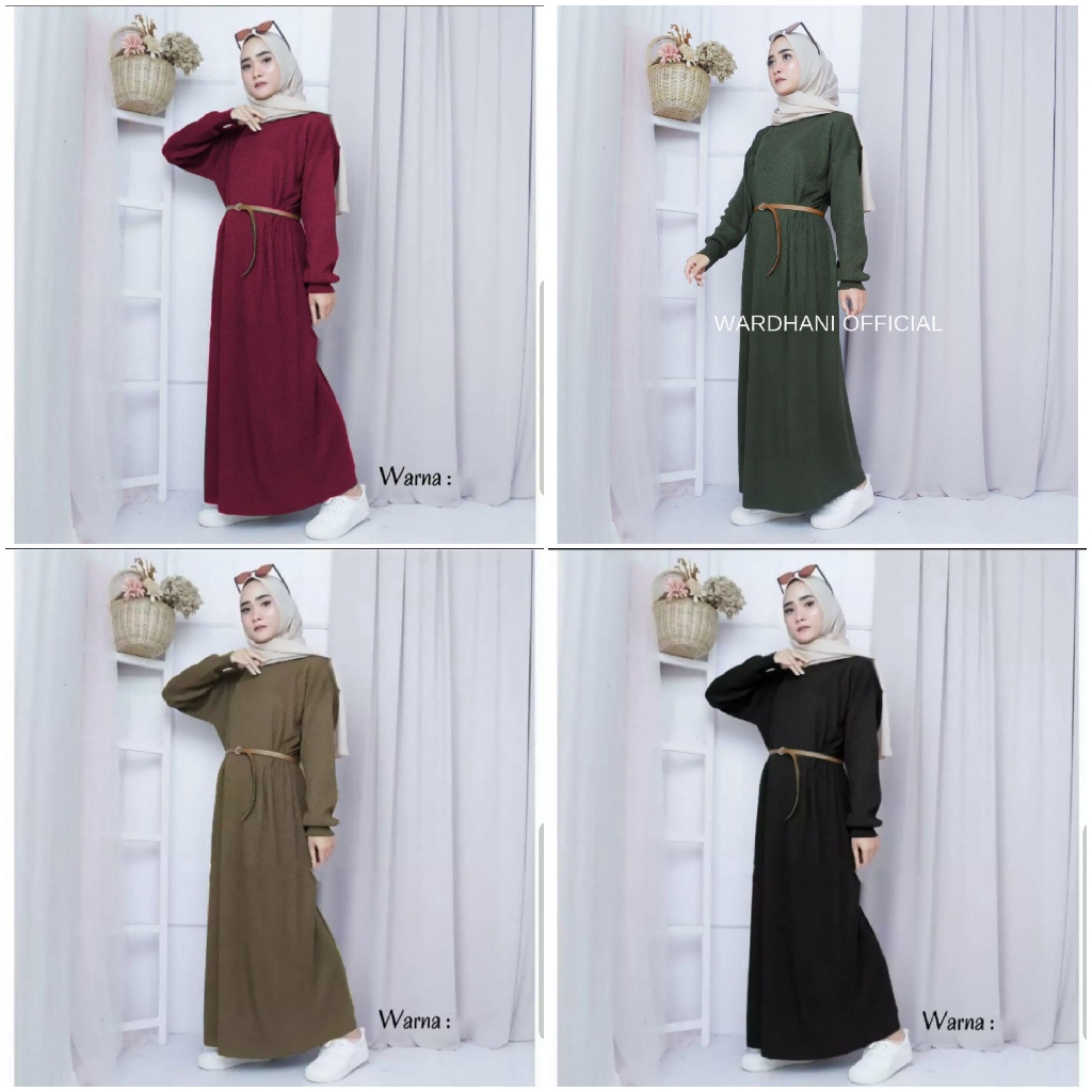 ZAHRA - Baju Rajut Long Dress / MEDARI Dress / MEDARI Long Dress / boxy dress / boxy long dress