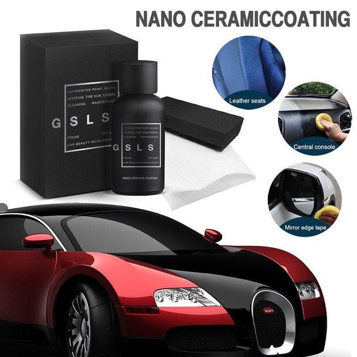 GSLS Premium Nano Ceramic Coating 9H Paint Protection Single Pack