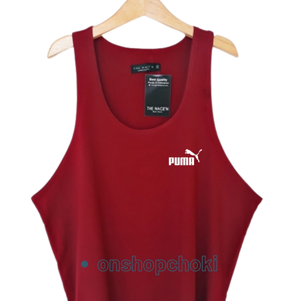 Singlet DEWASA MOTIF PUM4  Pakaian Dalam CEWEK/COWOK  Cotton Combed Kualitas PREMIUM