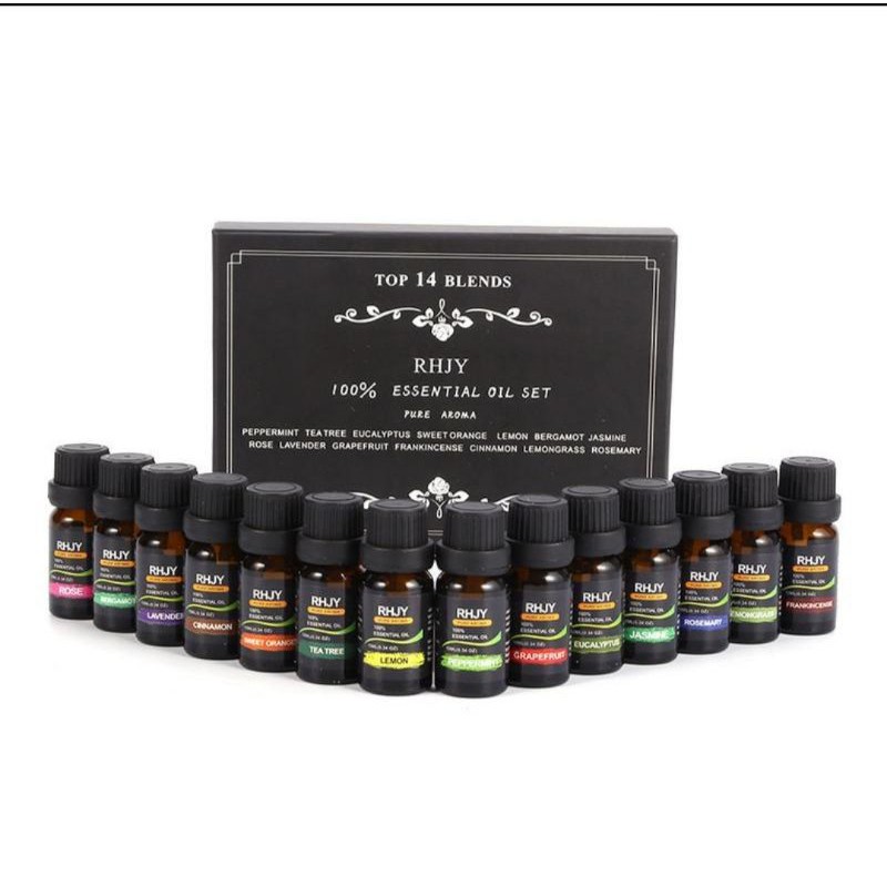 minyak aromaterapi essential oil aromatheraphy isi 14X 10ml