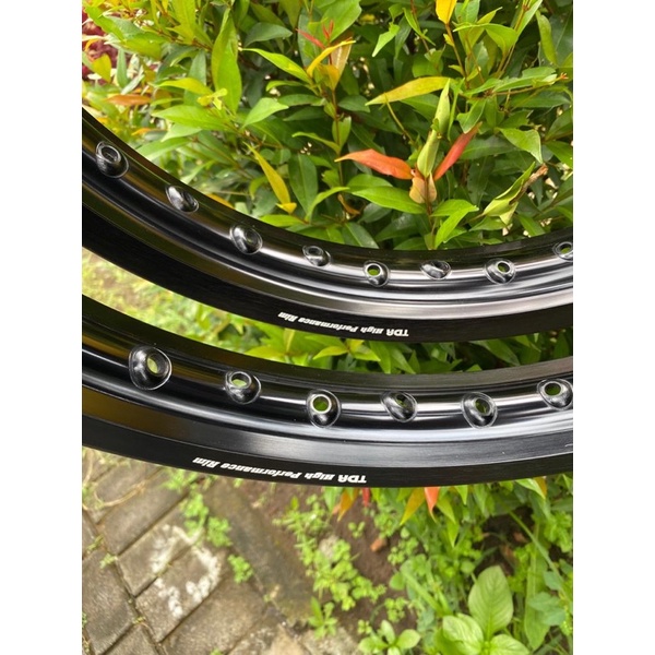 velg TDR set 160 185 17 hitam velg tdr set
