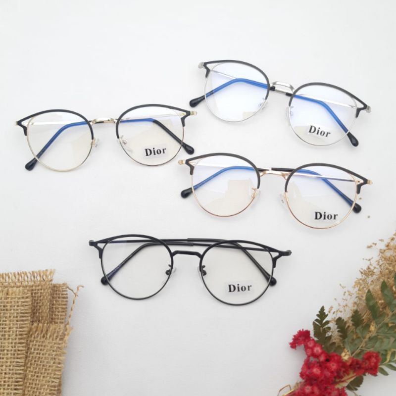 Kacamata DR 9029 fashion wanita / pria / lensa anti radiasi / minus / photocromic / kacamata hitam