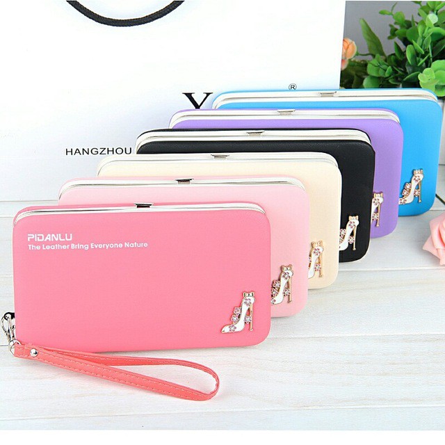 Grosir -  D1311 Dompet Cewek HP Pidanlu Bentuk High Heel / Dompet HP / Dompet Wanita / DompetKartu