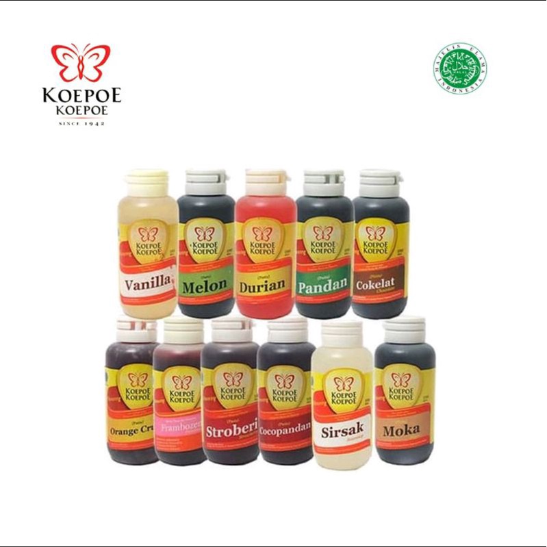 60 ml koepoe perisa pasta makanan essen aroma kue coco pandan pisang ambon frambozen Nangka Taro Talas