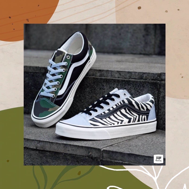 

Vans Style 36 Missmatch Zebra Camo