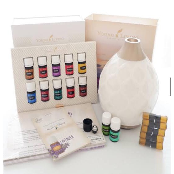 MUST HAVE PREMIUM STARTER KIT YOUNG YL PLUS DIFFUSER ORIGINAL ESSENTIAL OIL