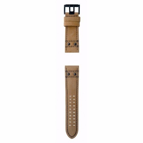Luminox Strap - Luminox Leather Strap 1880 Tan Black Buckle 26mm - Tali Jam Luminox