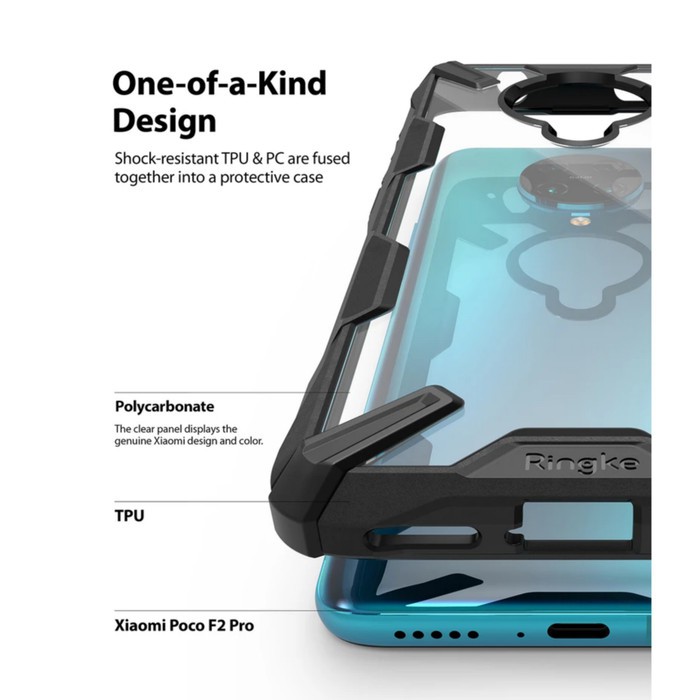 Ringke Fusion X Case Poco F2 Pro and Redmi K30 Pro Original 100%