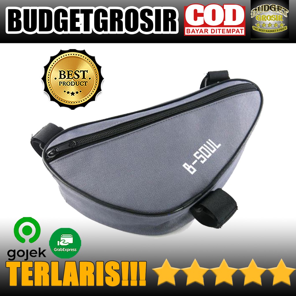 Tas Sepeda Segitiga Nylon Waterproof - YA191 - B-SOUL