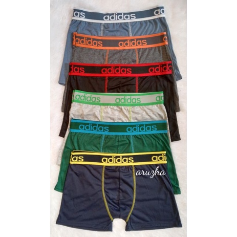 CD boxer cowok Adidas , celana dalam pria boxer