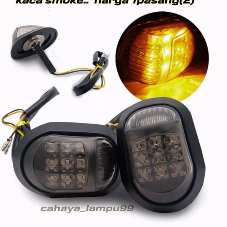 Tren Kekinian.. SEIN SEN TEMPEL KODOK SEIN TEMPEL LED UNIVERSAL NINJA R RR MONO KLX R15