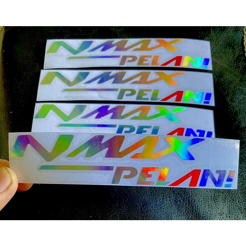 Sticker Stiker Cutting Hologram Motor Nmax Pelan