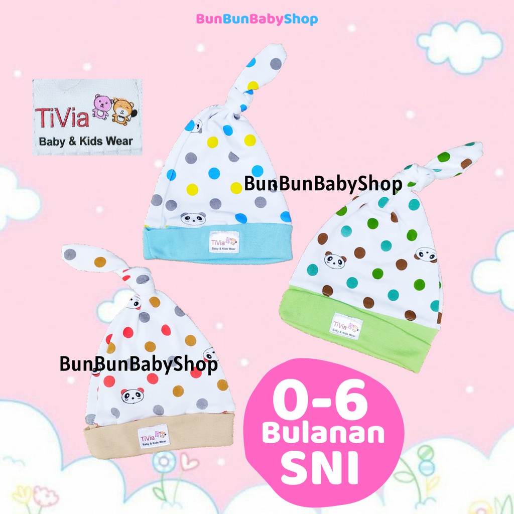 Topi Baby New Born Murah Motif Lucu Unisex Perlengkapan Bayi Baru Lahir Laki Perempuan Bunbunbabysho