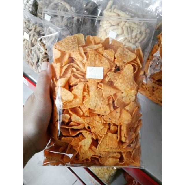 

Tortilla jagung 250 gram / cemilan enak / snack kiloan
