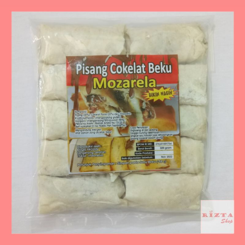 

Bilqis Frozen Pisang Lumer Cokelat Mozzarella