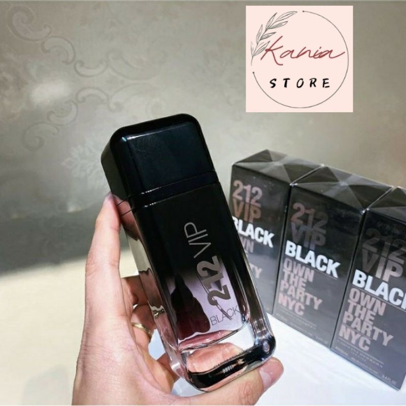 Parfume 212 VIP Black Own The Party Nyc import aroma awet dan tahan lama