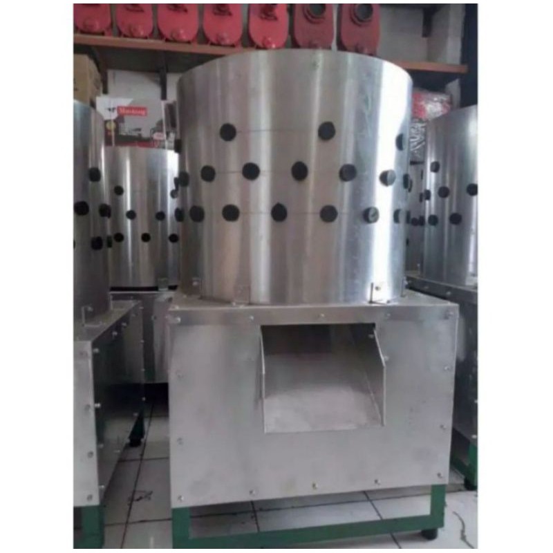 Mesin Cabut Bulu Unggas perontok bulu ayam +Dinamo 1pk