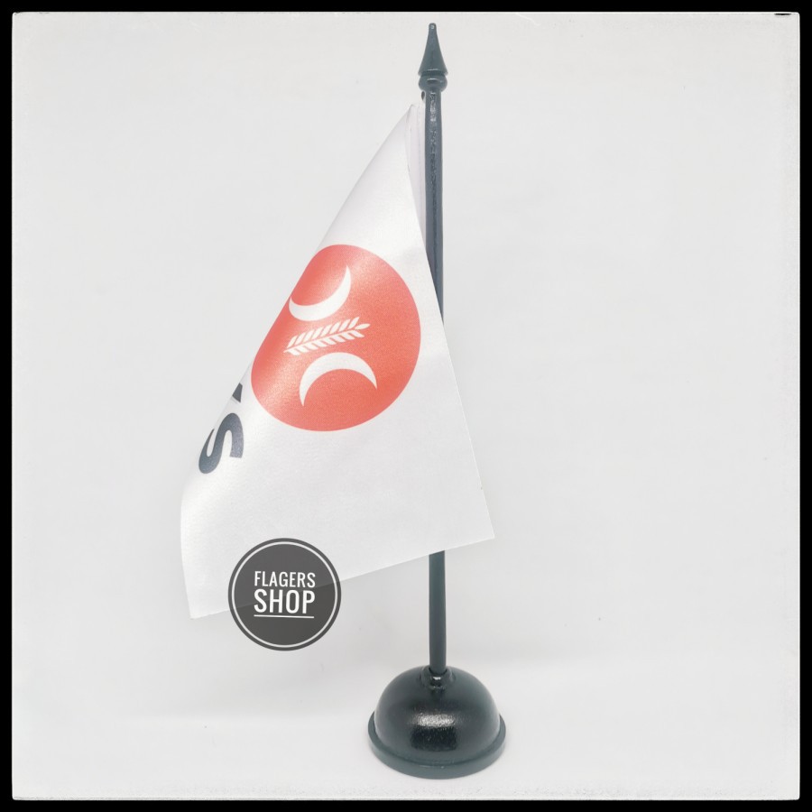 

[LOGO BARU] Bendera Meja Partai PKS + Tiang Kayu