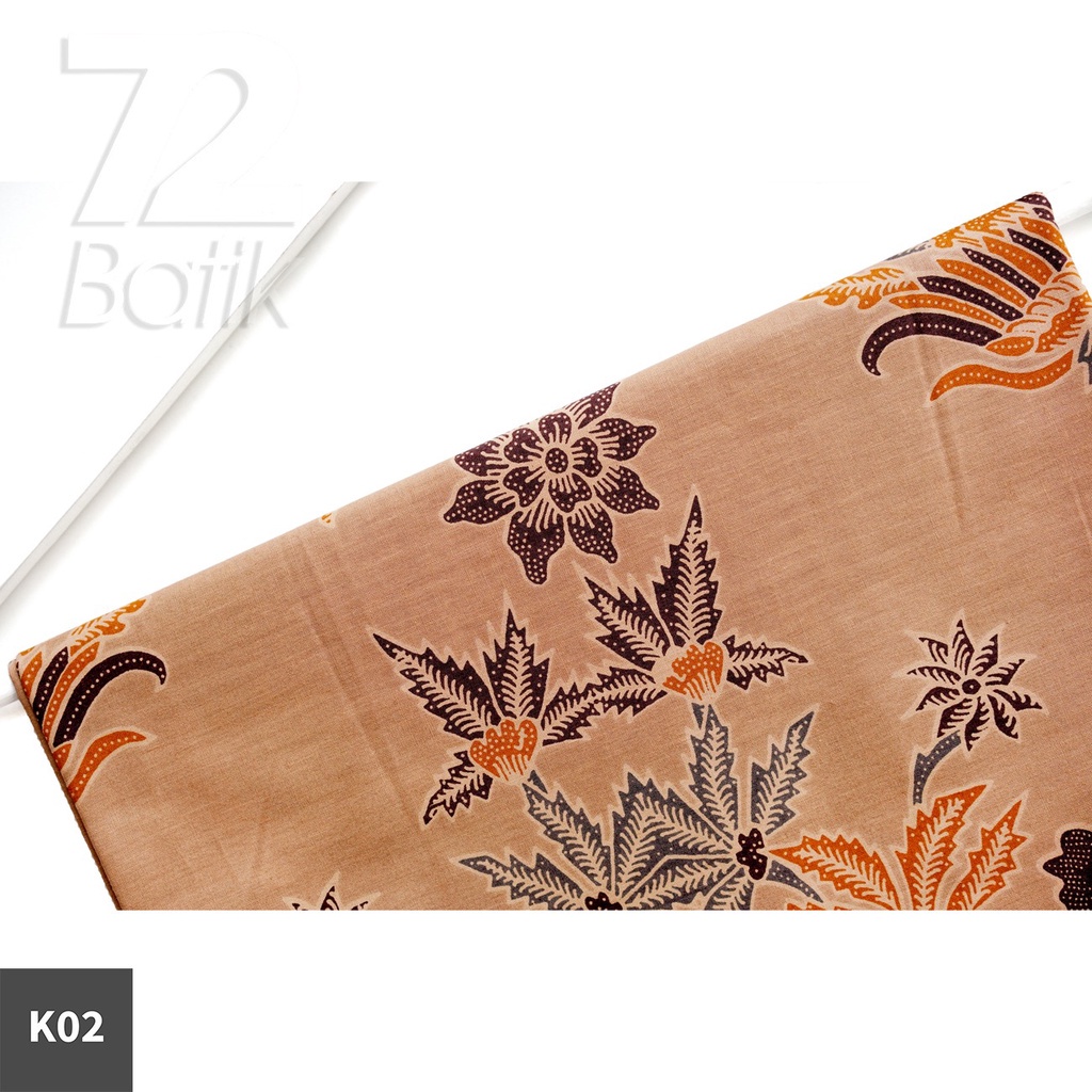 KAIN BATIK KATUN Premium Motif Peksi Asmoro Warna Hitam Orange Oranye Abu 727993 Cap 72 Jarik Jarit Samping Kebat Panjang Batik Katun Modern Premium Bahan Seragam Batik Pernikahan Kantor Keluarga Murah Kamen Jadi Batik Bali Lembaran