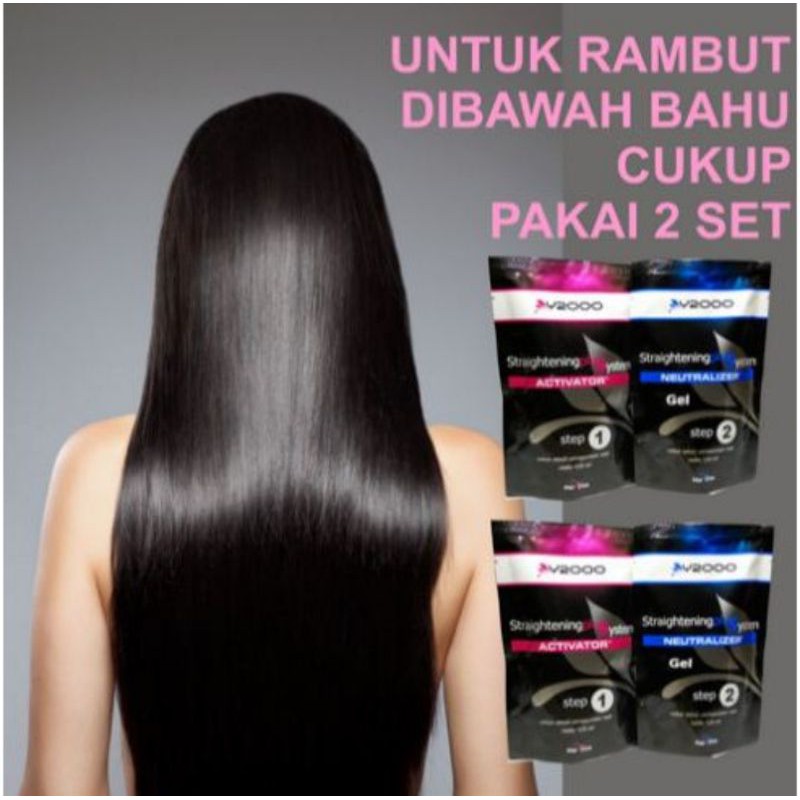 Pelurus rambut rambut Y2000