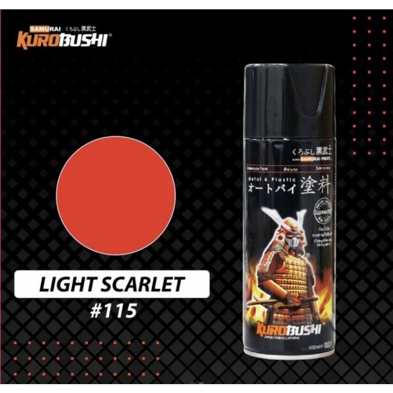 Djmolshop - Cat Semprot Samurai Light Scarlet 115 400ml