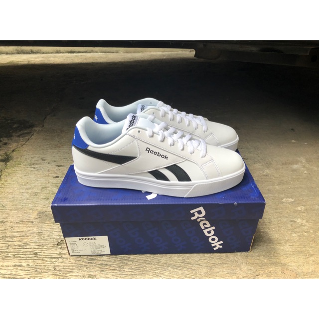 Reebok Royal Complete 3 Low White/Black/Coll Royal