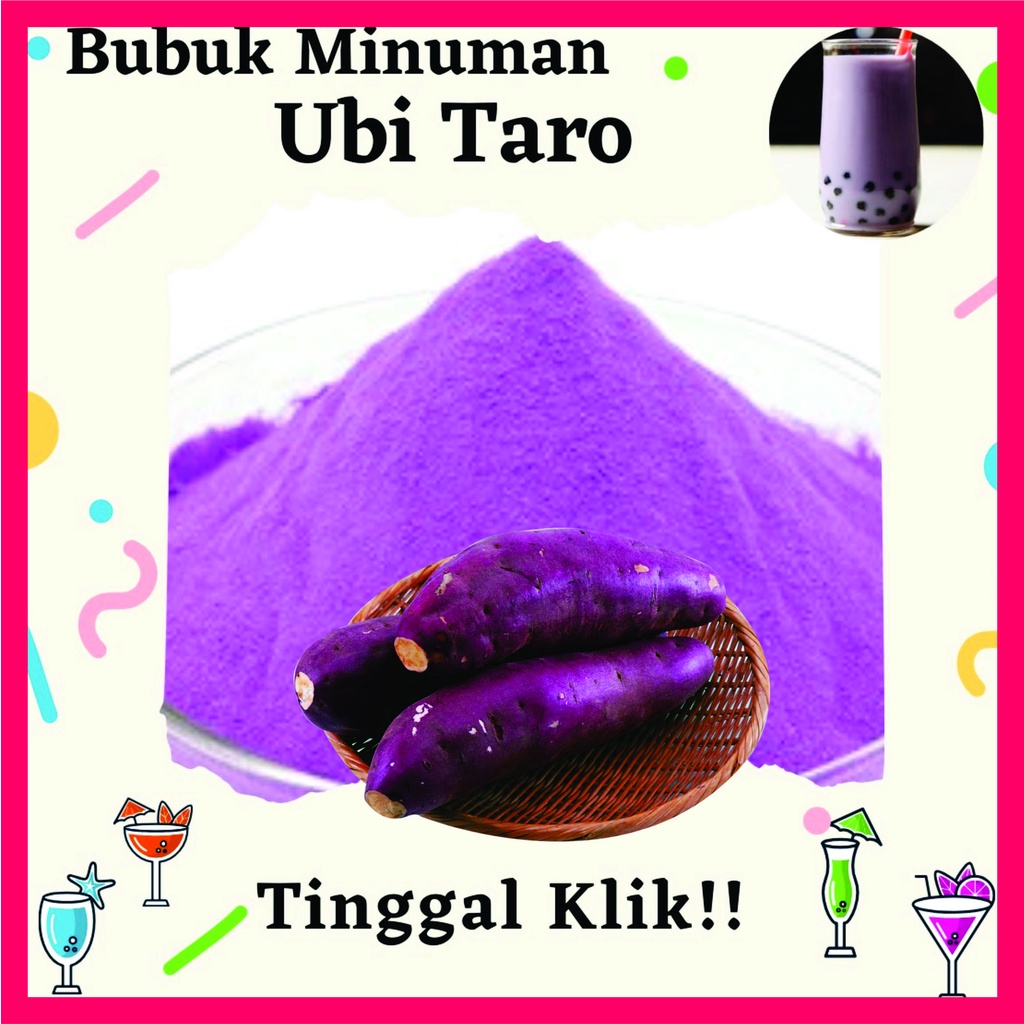 

Jual Bubuk Minuman Manis Sweet Drinking Powder Rasa Ubi TARO 100 gr, Minuman Manis Dingin atau Hangat, Minuman Instant, Sensasi Nikmat Dan Segar Rasa Manis TARO, Halal, Favorit Pencinta Kuliner, Kekinian, Bikin Nagih, Variasi Aneka Minuman Manis