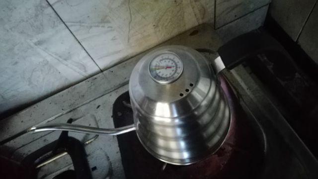 V60 Ceret Coffee Maker Thermometer Ketel Panci Pot Drip Kettle Teko Kopi Barista Onetwocups 1200ml