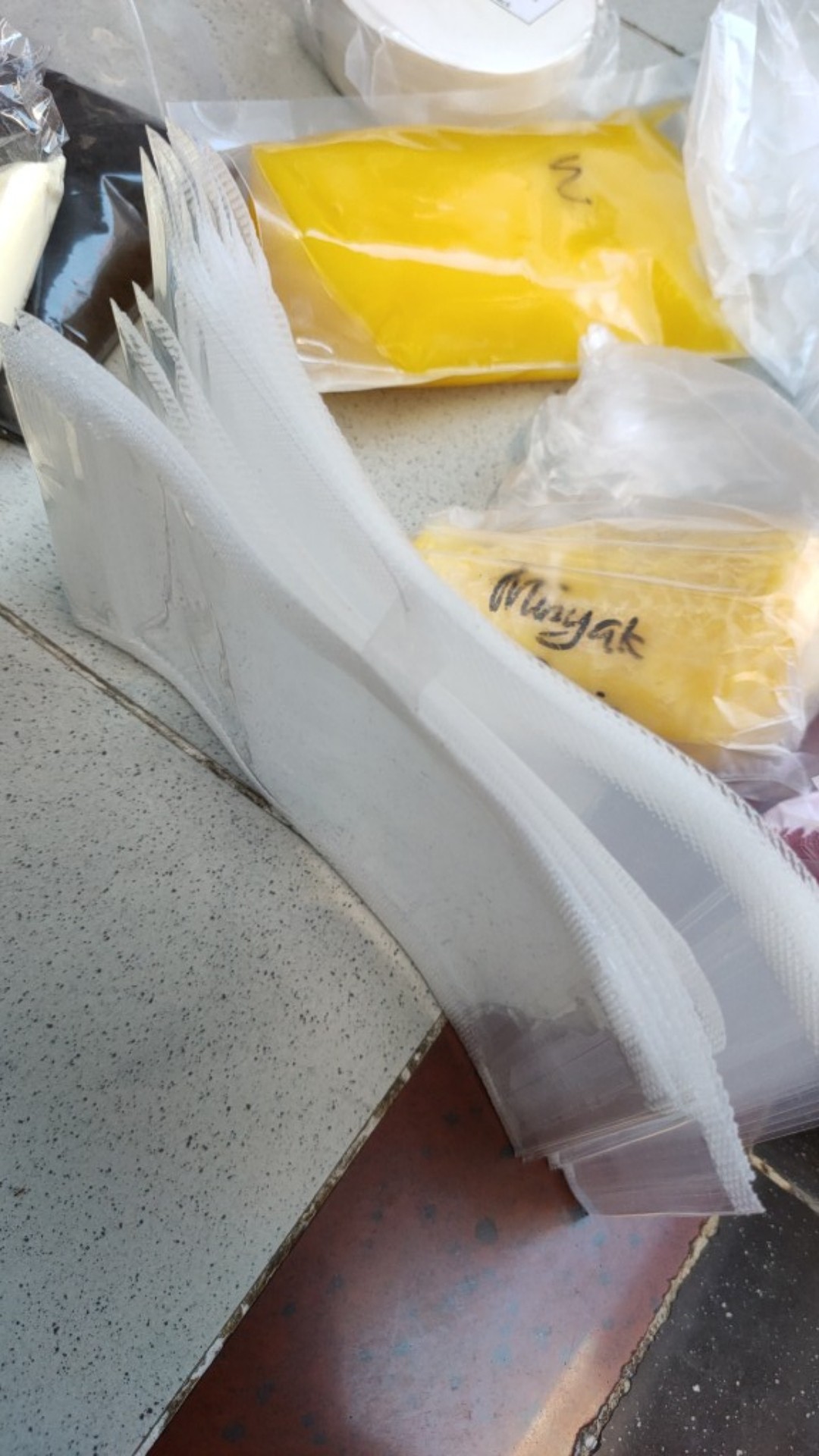 10 Pcs Standing Pouch Plastik Klip