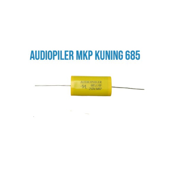 CAPASITOR AUDIOPHILER 685J 250V MKP KUNING