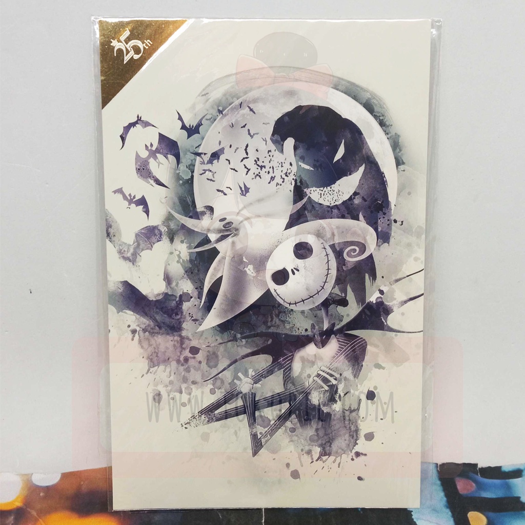 

Disney 25th Anniversary Nightmare Before Christmas Postcard