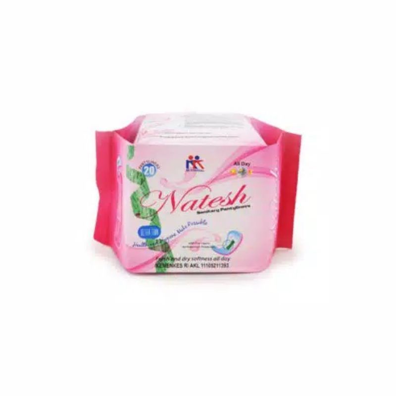 Natesh Pantyliners / Pembalut Siang / Pembalut Natesh