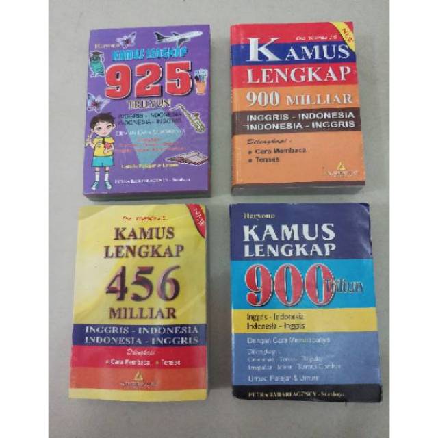 Kamus Bahasa Inggris Ukuran Kecil