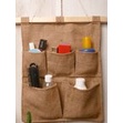 Pajangan Dinding Aesthetic Wall Pocket Goni 5 Saku Dekorasi Dinding Storage Bag Organizer Pouch Gantung Rustic Style Hanger