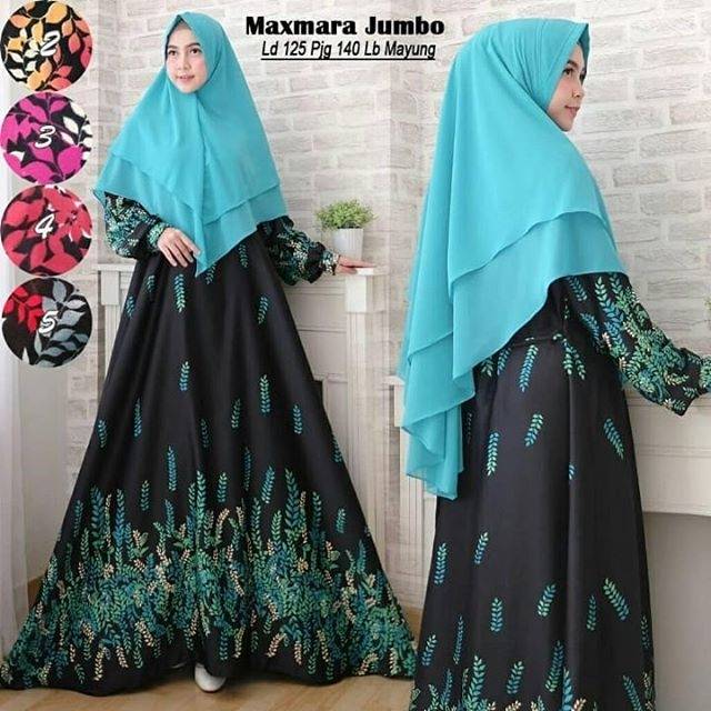 Gamis Syari Jumbo Maxmara