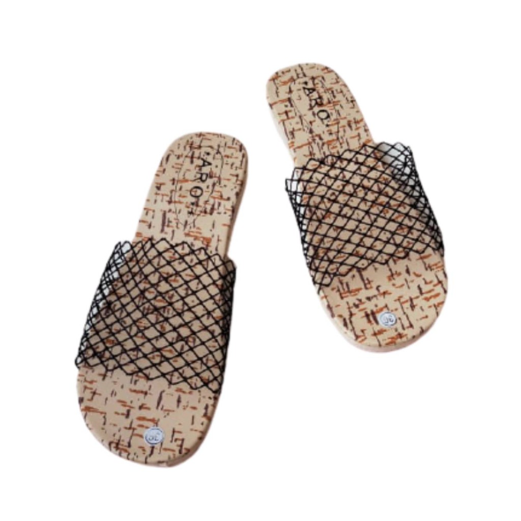 Sandal wanita / sendal wanita / Sandal Wanita Kokop Jaring Etnik 36/40 Terbaru