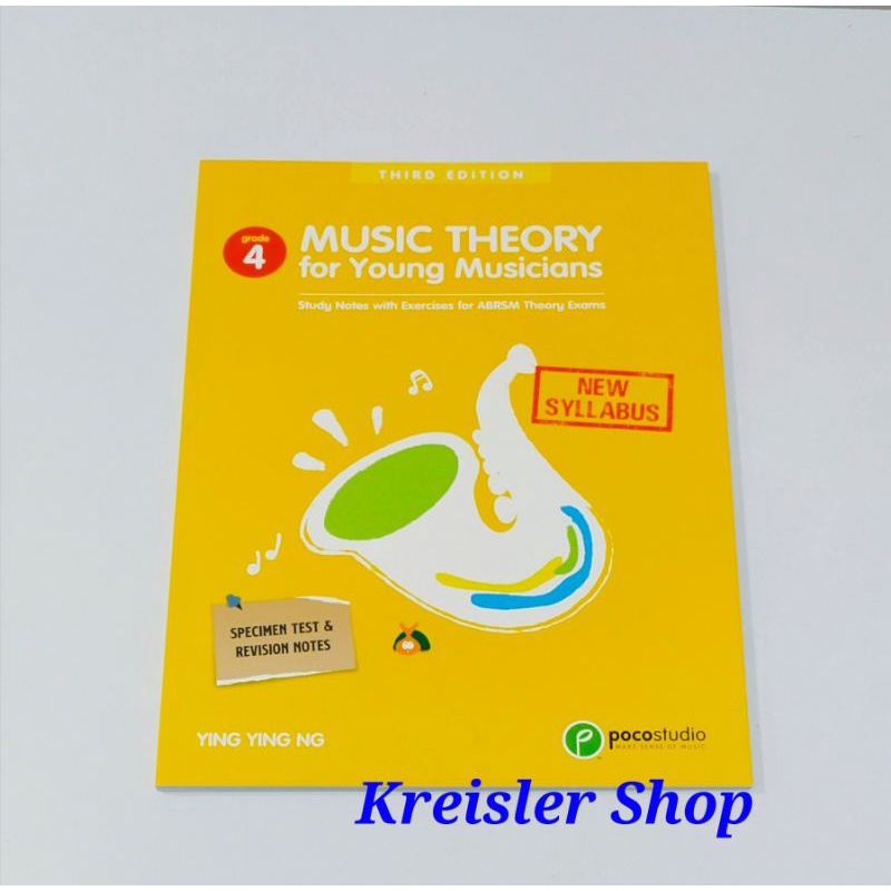 Buku Music Theory for Young Musician grade 4 Ying Ying Ng Musicians gr.4