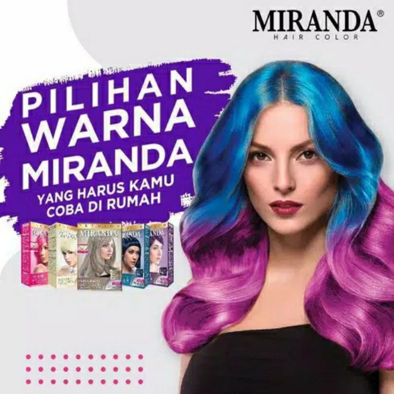 Jual Miranda Hair Color Semir Pewarna Rambut Miranda Cat Rambut